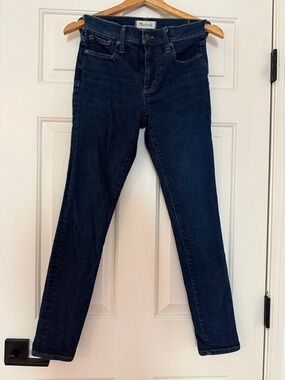 Madewell Indigo Skinny Jeans - Deep Blue Wash